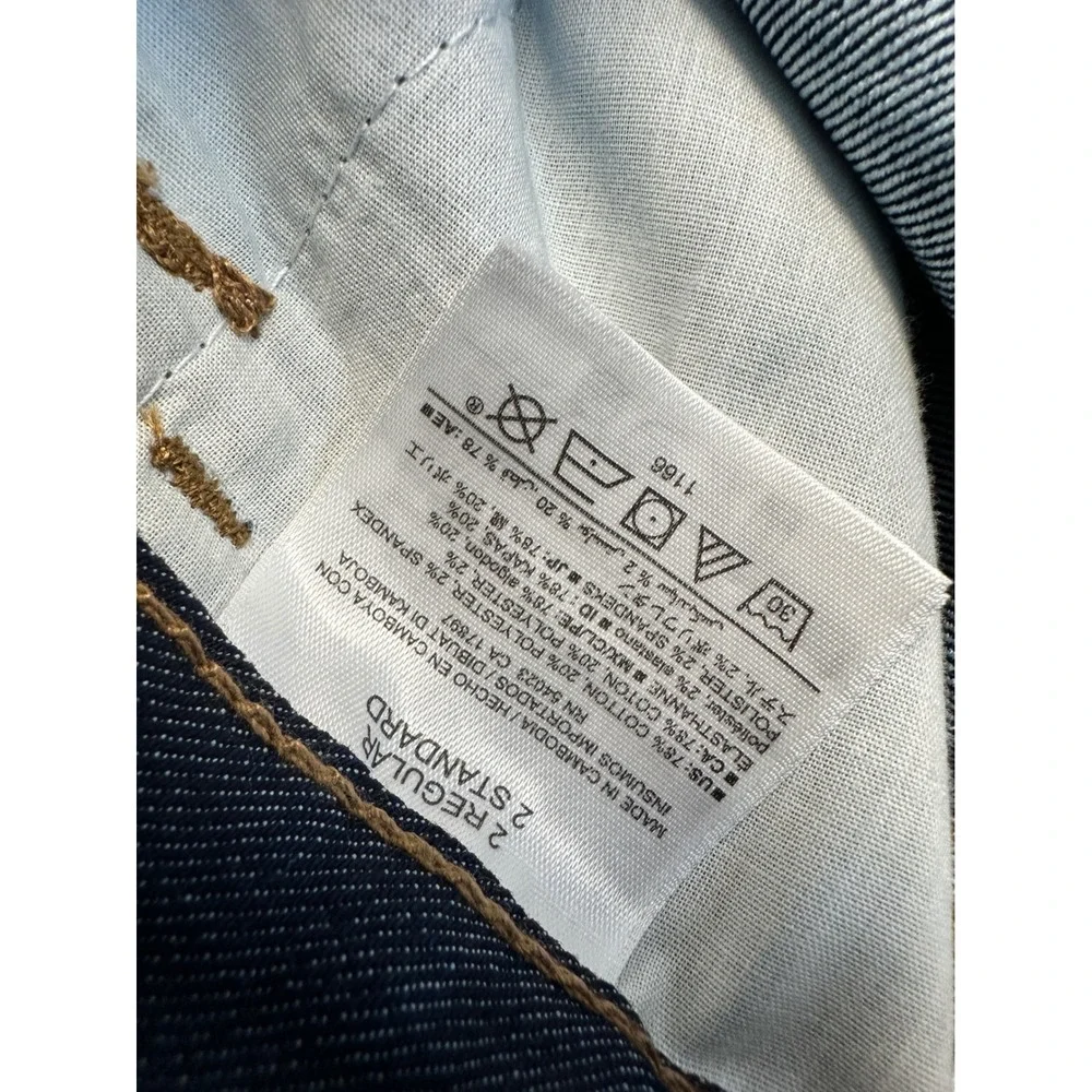 Old‎ Navy Super Skinny Mid-Rise Ankle Jeans Dark Wash Blue Size 2 Regular NWT